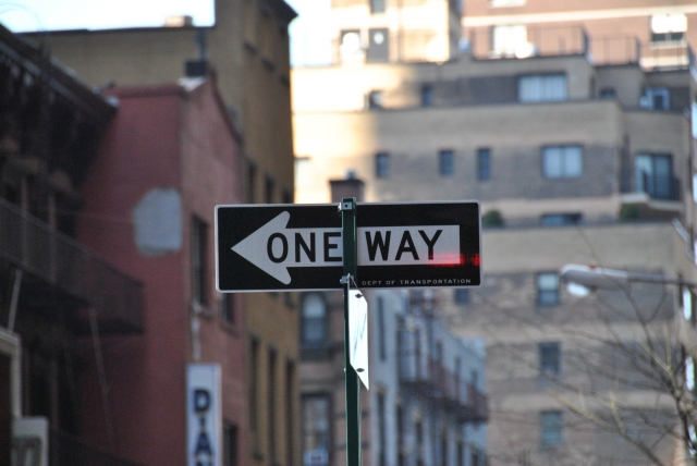 one-way